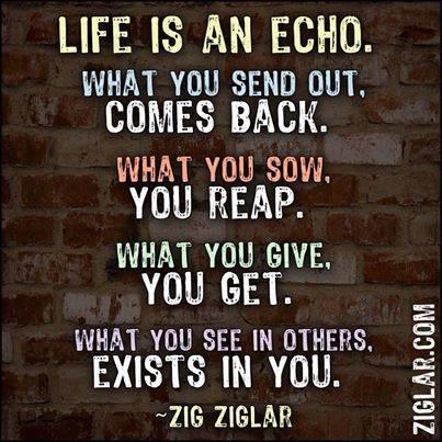 Sue_Stradling's tweet image. Life is an echo. What you see in others, exists in you. #positivereflections #selfesteem