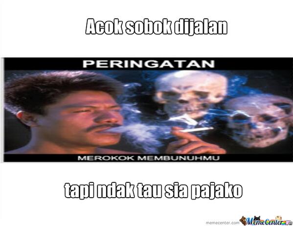 MinangMeme's tweet photo. ma lo, kini nggaleh roti lai xD RT @yoyoii_ paja nggaleh lontong di simpang mah da :D RT @MinangMeme: Lai ado nan tau http://t.co/7PNp8CNZ39