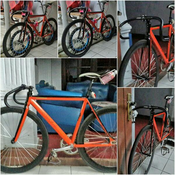 Wts fullbike pcolite size 52 repainted COD JKT! Exlude barset prolite, gw ksi stem n trackbar standard #FnFJB mention