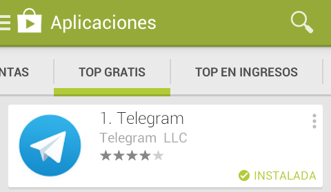 Telegram España tweet media