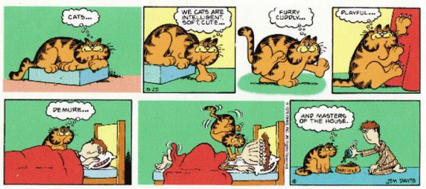 LastBenchTalk's tweet image. Who better to give Self-Awareness tips than Garfield himself! #garfield #softskills #cats #comics #learn #friday