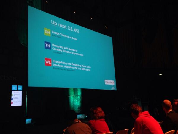 itsesby's tweet photo. Interesting start of the day with a talk by Irene Au #ixda14 http://t.co/rtkq15DN61