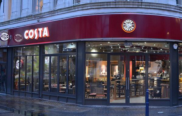 GravesendTCM's tweet photo. The new @CostaCoffee in #Gravesend has now opened &amp; will be available 6.30am to 8pm daily #Costa #Coffee 1 New Road http://t.co/yKlo1qY0m7