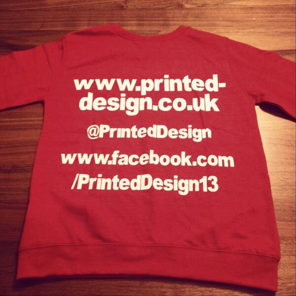 PrintedDesign's tweet image. Our new uniform has arrived! We&apos;ll be wearing it with pride this Saturday for the Merrion Centre Valentine&apos;s Fair!