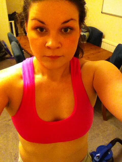 chazneyryan's tweet photo. After yesterday's  @shauntfitness T25 workout now fora do my double Friday tomorrow instead as sick :( http://t.co/adkoIWO0U3