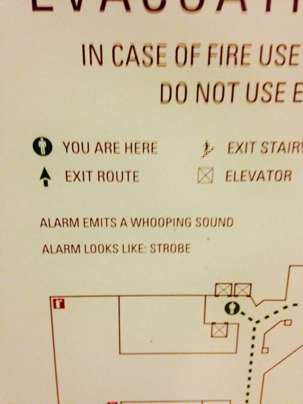 DrSatterlee's tweet photo. @adamcarolla More proof we're stupid. What's a fire alarm look like? Seriously??? http://t.co/ncaK004dYx