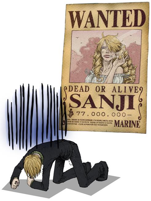 Foto Poster Buronan One Piece