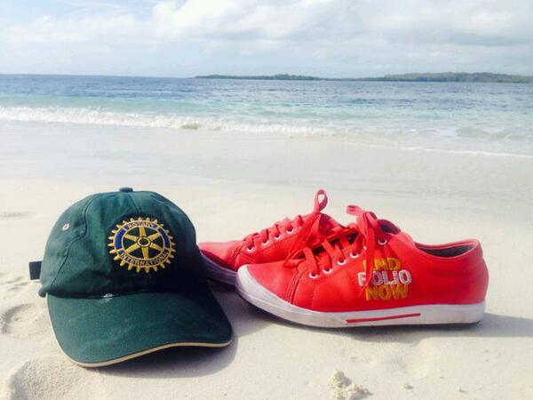 sebasbermont's tweet image. Y tu , ya caminas contra la polio? @RotaractCancun @RotaractCCDT #adiosPolio