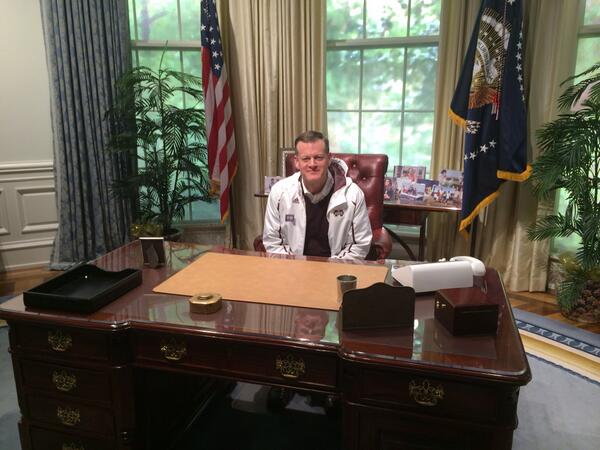 ScottStricklin's tweet photo. Happy #MaroonFriday from ... someone's nice little office.
#HailToTheState
#HailState http://t.co/w5NG5WxXY6