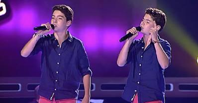 laseguidoresvoz's tweet photo. SI LA ACTUACION DE LOS GEMELOS @_jesus_OM Y @DanieloviedoM TE PARECIO LA MEJOR DE #LAVOZKIDS1 RT http://t.co/EcIjEvwoMl