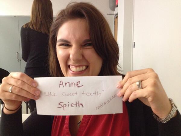 Anne sweet teeth Spieth