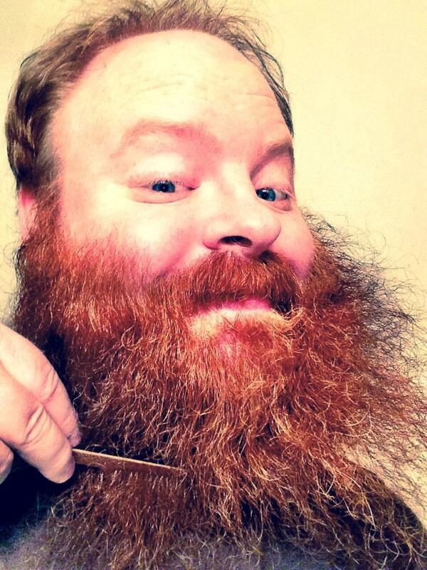 wrestlingandy's tweet photo. It's the prototype baby! No. 22 #DoubleDeuce @BigRedBeardComb #HappyBeard #FoldingComb http://t.co/iDmvBosMmY