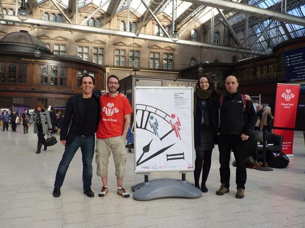 tlcstudios's tweet photo. Visiting the Network Rail guys to support them in their 12 hour pedal challenge &amp; admire our lovely poster design... http://t.co/hX1wnO07hD