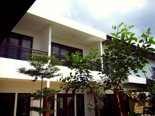 Soul soothe view from guest house peek #amastudiojkt #design