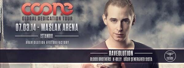 kereteka's tweet image. This is #Raveolution @djcoone @UgurSener @djRedSista @DJ_KBILLY 07.03.14 @MaslakArena