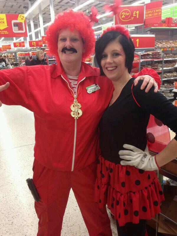 asda's tweet photo. We've been supporting @TheBHF #RampUpTheRed campaign in Asda stores today - love this photo from @AsdaGhoughton http://t.co/ucmAIGRcoK
