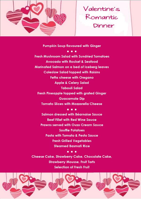 capitalcoast's tweet photo. Our lovely menu for Valentines day :D http://t.co/AgKGlolfNR