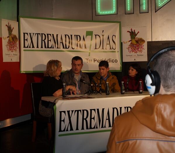 ExtremEnDatos's tweet photo. @Extremadura7D estrena programa del Carnaval de Badajoz. No te lo pierdas http://t.co/gQ95hUQbYR