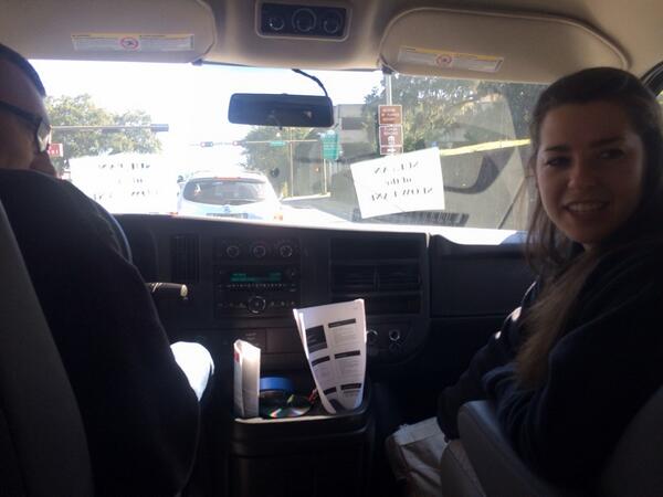 fsufras2014's tweet photo. Party in the front seat! @FRAS2014 #FRASorBust #JammingToLeadership #SultanOfTheSlowLane http://t.co/rXKjBvt9Md