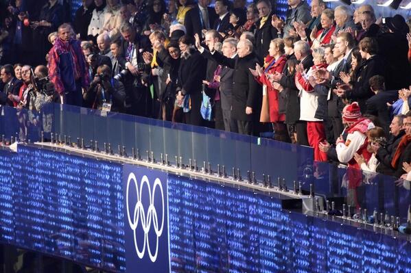 MarkFeit's tweet image. Anyone else thinking about that scene from Rocky IV?? #Sochi2014 #OpeningCeremony