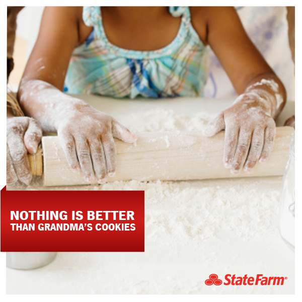 StateFarm's tweet image. The secret recipes passed from generation to generation today lead to the assists of the future.