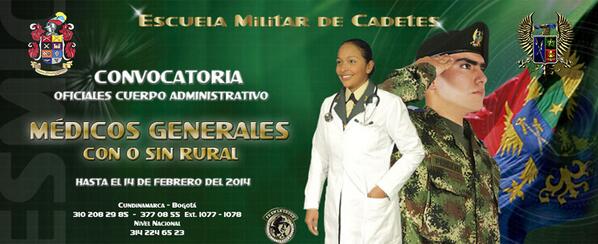 PosGradosESMIC's tweet photo. "@COL_EJERCITO: Si ud es profesional, presentese en @EsmicColombia para hacer parte del cuerpo de Oficiales admin. http://t.co/85R1zQ5nZc"
