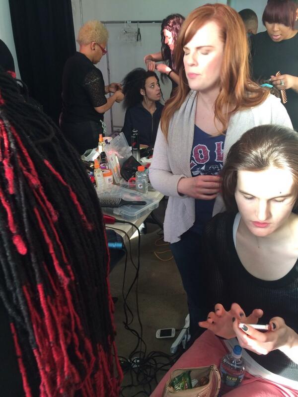 Strut_Talent's tweet image. #independentstyle #mvchasstyleweek #darkandlovely #chantellwalters #loreal #NYFW2014