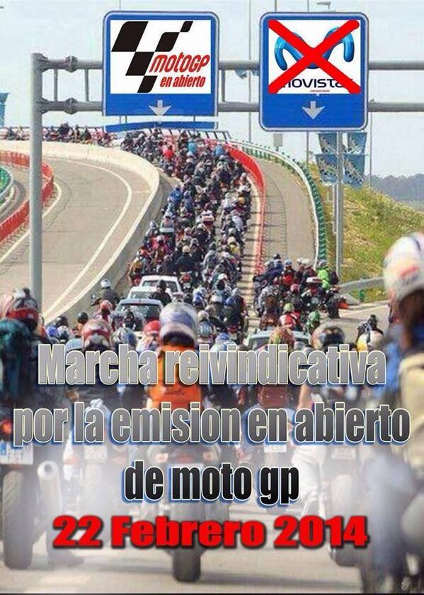 MotofamilyGP's tweet photo. Madrid, Barcelona, Valencia, Sevilla, sal a la calle, próximamente mas info. #MotoGPEnAbierto RT RT RT RT RT RT RT http://t.co/g0ofACmrnt