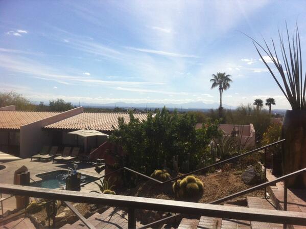 Why hold a mineral show in Tucson in feb? Ah I know.....