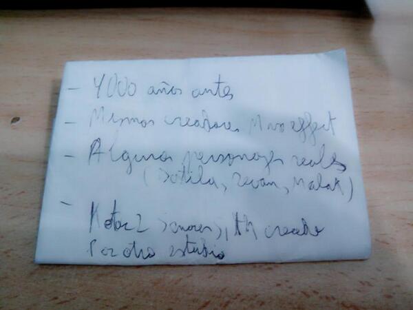 hothfactory's tweet image. El guión de @pikarralxaxo para la sección de KOTOR en [HF91] #HothFactory