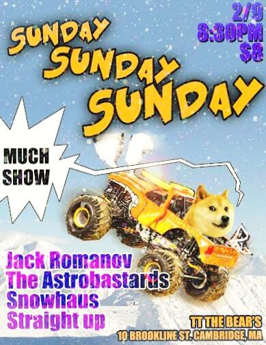 The Astrobastards (@astrobastards) on Twitter photo Come meet @theastrobastards at <a href="/ttthebears/">TT The Bears</a> this sunday with <a href="/jackromanov/">Jack Romanoff</a> and @snowhausband facebook.com/events/1395195… Come meet @theastrobastards at <a href="/ttthebears/">TT The Bears</a> this sunday with <a href="/jackromanov/">Jack Romanoff</a> and @snowhausband facebook.com/events/1395195…