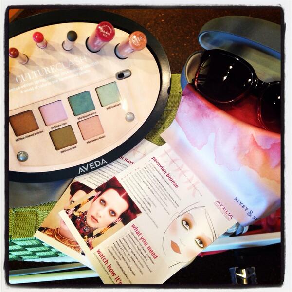 caruhsalon's tweet image. Awesome new #makeup collection and #sunglasses from @rivetandsway. Stop in &amp;amp; try on. #shadesofspring #AvedaRocks