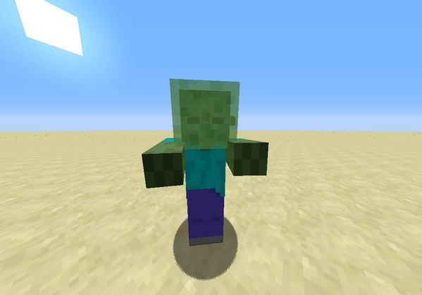 Killercreeper55 Criaturas Minecraft Mobs Con Cabeza De Bloques Http T Co Wsol0yago8 Via Youtube