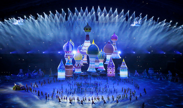 PHOTOS: #Sochi2014 Winter Olympics Opening Ceremony media.registercitizen.com/2014/02/07/pho…