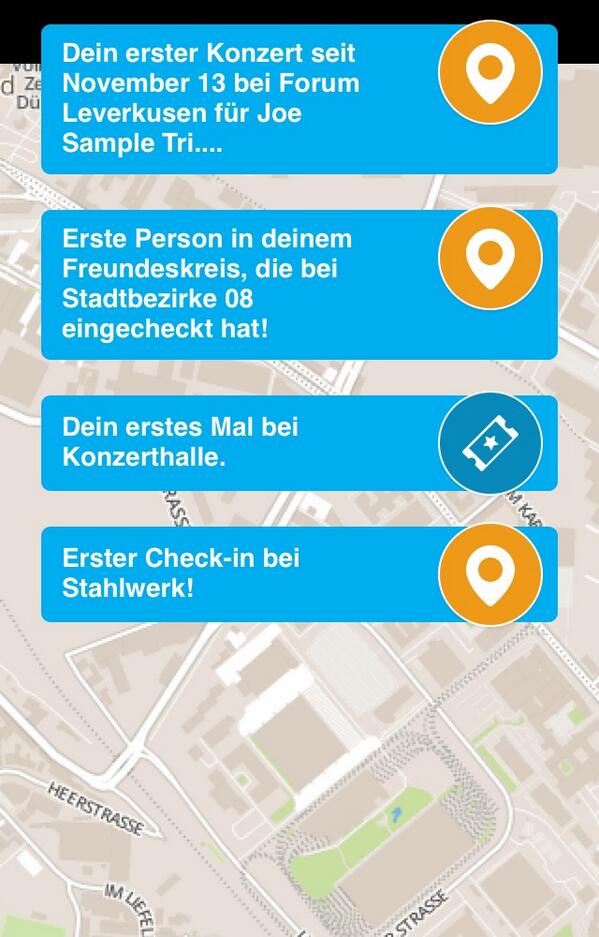 funkyHH's tweet photo. Toll! Erster Konzert Check-in seit November 13! http://t.co/dSPgFfpd6C http://t.co/s9OLlhqdYo