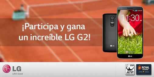 SEBANAZZA's tweet photo. Estoy participando por el nuevo Smartphone LG G2 aquí http://t.co/dhjZ7eAkH0 Mi favorito del #ATPLGG2 es Fognini http://t.co/oL40PGIgdL