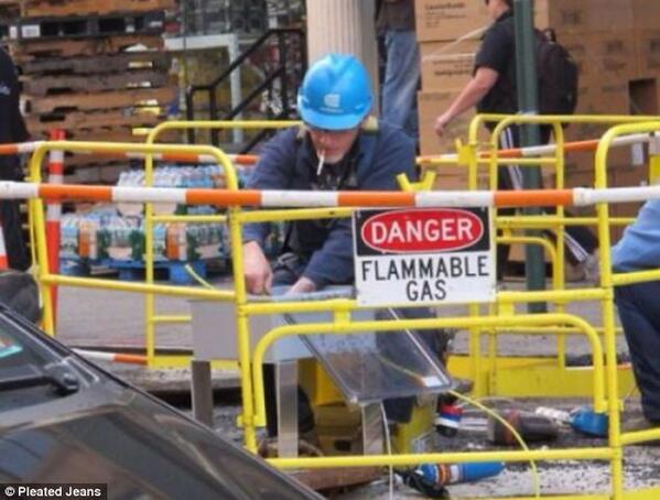 #health&amp;safety difficult spot this one, but I got the unsafe stacking of pallets.
