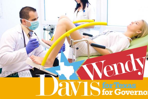 Wendy Davis 2014 campaign abortion logo