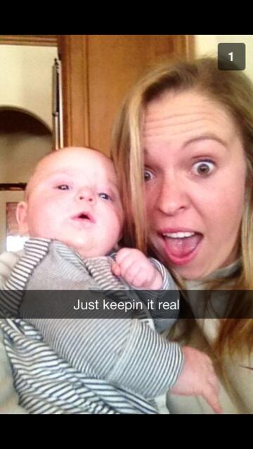 cal_fran's tweet photo. SOoOoo proud of my girl @alliepurnell for holding a baby without harming anyone!!!!! #keepitreal http://t.co/PzYSoP3LOo