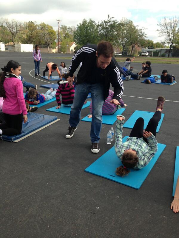 ReadySetGold's tweet image. A little motivation goes a long way..especially for a 5th grader! #fitnessgram #preventobesity @Prevent_Obesity