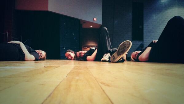 BASHstagecrew's tweet image. Bash stage crew hard at work 
#sparkles