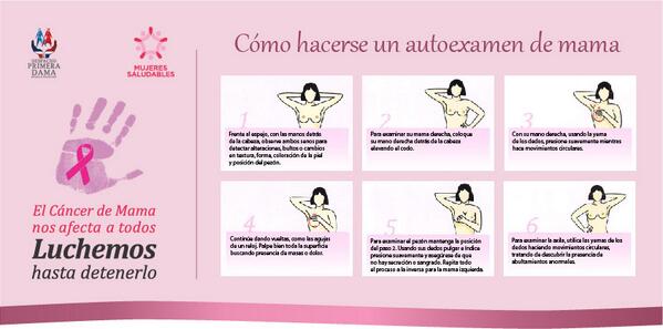 GestionCandidaM's tweet photo. Al realizarte un autoexamen mensual, podrás descubrir cualquier anomalía en tus senos. #MujeresSaludables http://t.co/a5SQMHM4zj