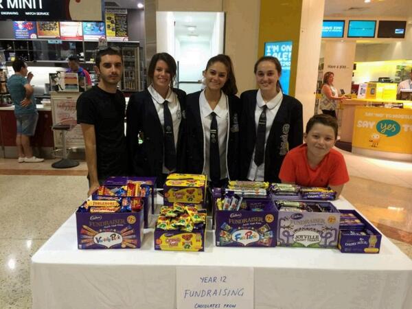 ASGrammar's tweet image. Yr 12 Chocolate Drive on today at Roselands Centre 9 - 3 pm. Variety of Cadbury Chocolates from $1 upwards!!!