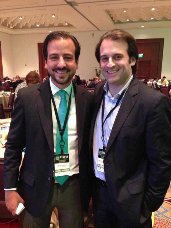Exeqpath's tweet photo. At the Puerto Rico CIO &amp; IT Conference with Alberto, president and founder of E3 Consulting. - @RosarioCoaching http://t.co/laLK1XMQmL