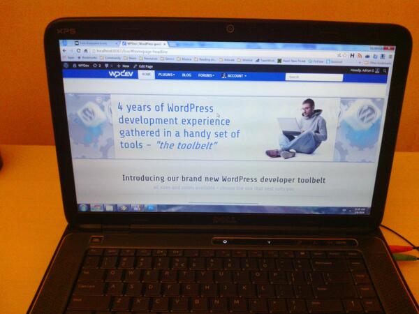 adrian_silimon's tweet image. piping hot from the @am_Squared Labs, the new homepage for @wpdevdotme !