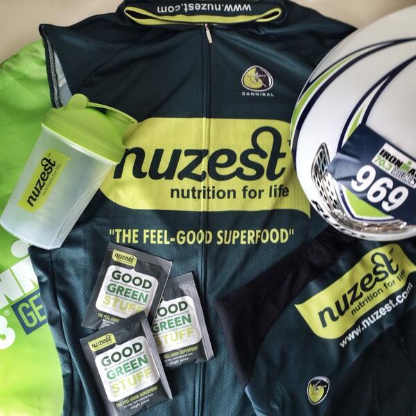 nikhowe's tweet photo. 1st race of the year almost here. Happily and healthily flying the @NuZest flag for 2014. #im703geelong #greenmachine http://t.co/twic29wrZx