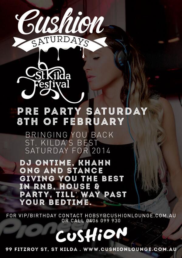 Tonight, we officially warm up for <a href="/stkildafestival/">St Kilda Festival</a> !! @FitzroyStKilda @djmatty_grant <a href="/djontime/">DJ Ontime</a> <a href="/stancedaniels/">Stance Daniels</a>