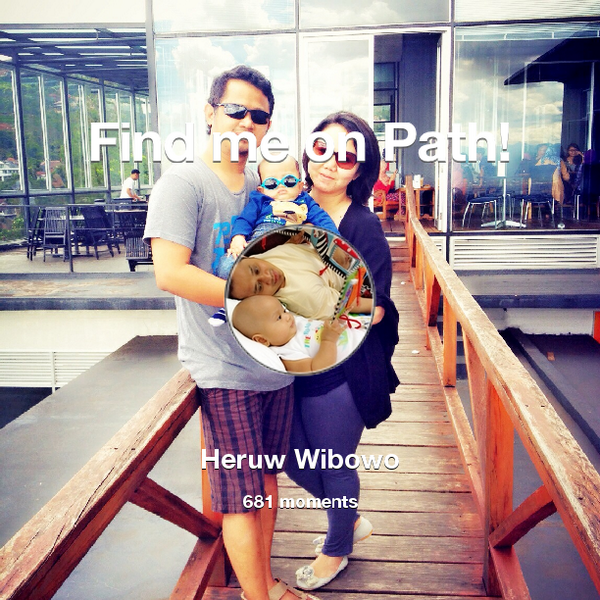ganteng74's tweet photo. I've shared 681 memories with my friends on #Path - see them now at http://t.co/3AnLl2KE5S! #thepersonalnetwork http://t.co/TT2dA9VYWD