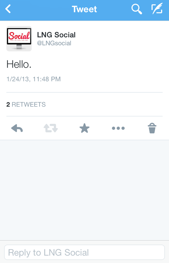 EachDayByFaith's tweet image. Pretty awesome to look back over a year to see the @LNGsocial #original tweet 1/24/13!  #creative hard work pays off.