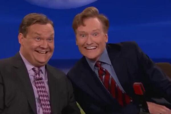 Phoenix333Blog's tweet photo. Andy &amp; Conan http://t.co/J5sH19p8l4
